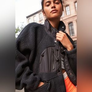 Free People Hit Slopes Fleece Jacket